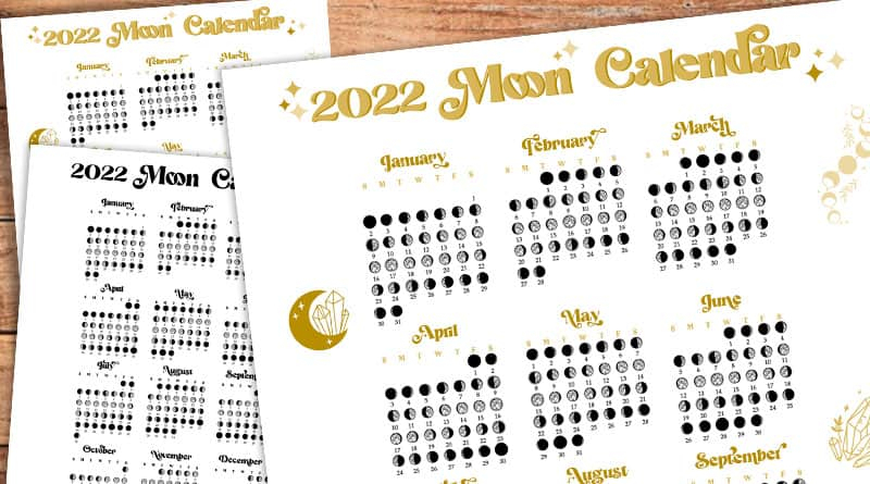 Get June 2022 Moon Phase Calendar