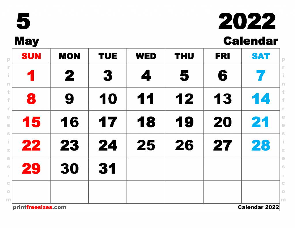 Get May 11 2022 Calendar