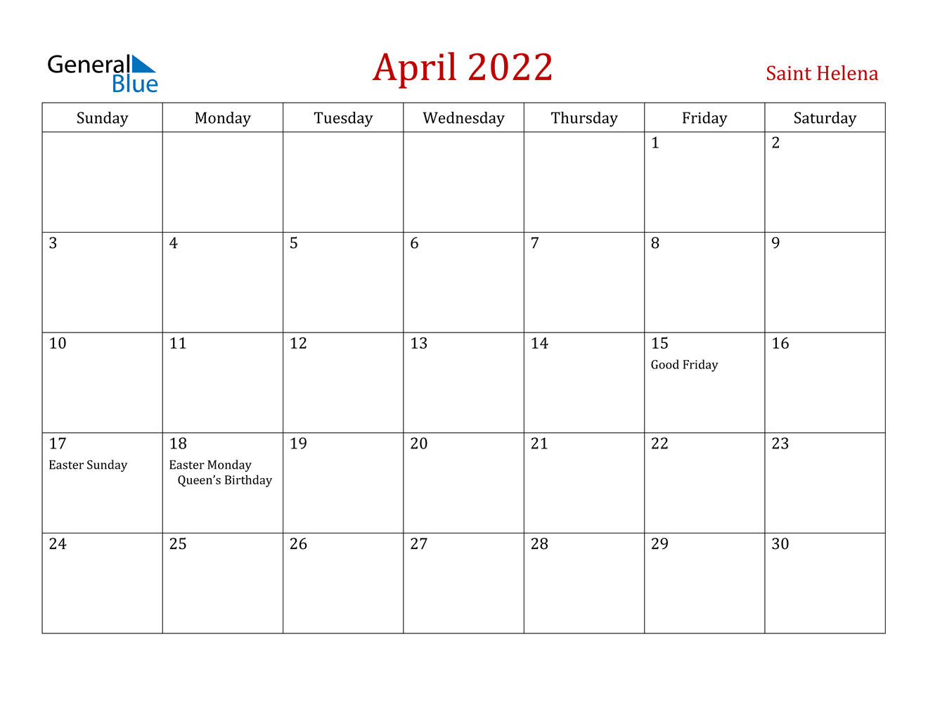 Get Monthly Calendar For April 2022