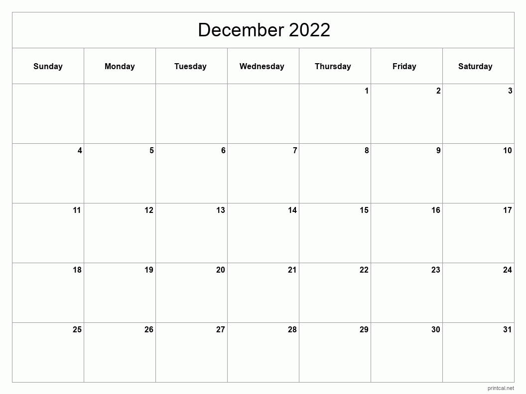 Get November December 2022 Calendar