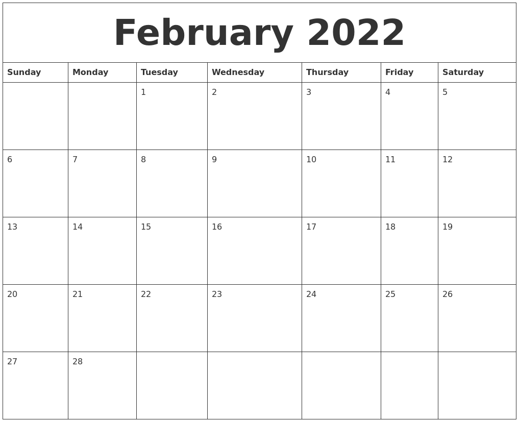 Get Printable Calendar January 2022 Wiki