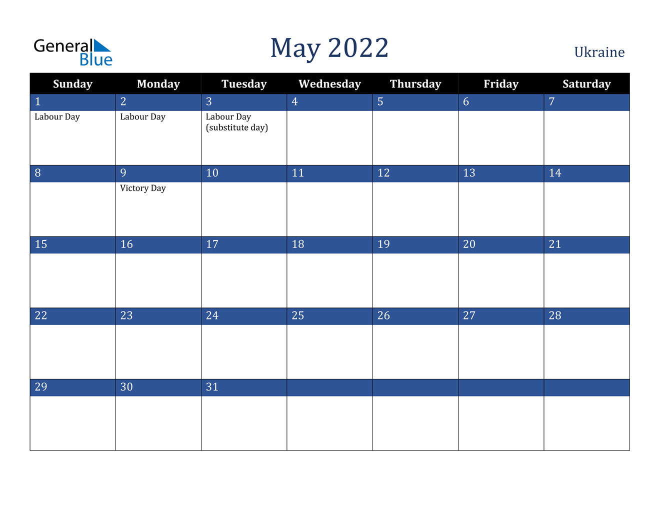 Pick 2022 Calendar Month Of May