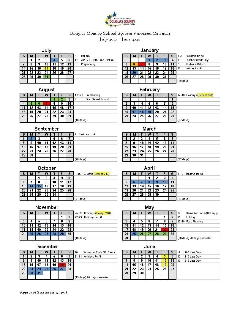 Pick Annual Calendar Of Special Days