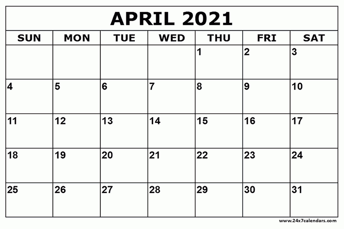Pick April Saints Calendar 2022