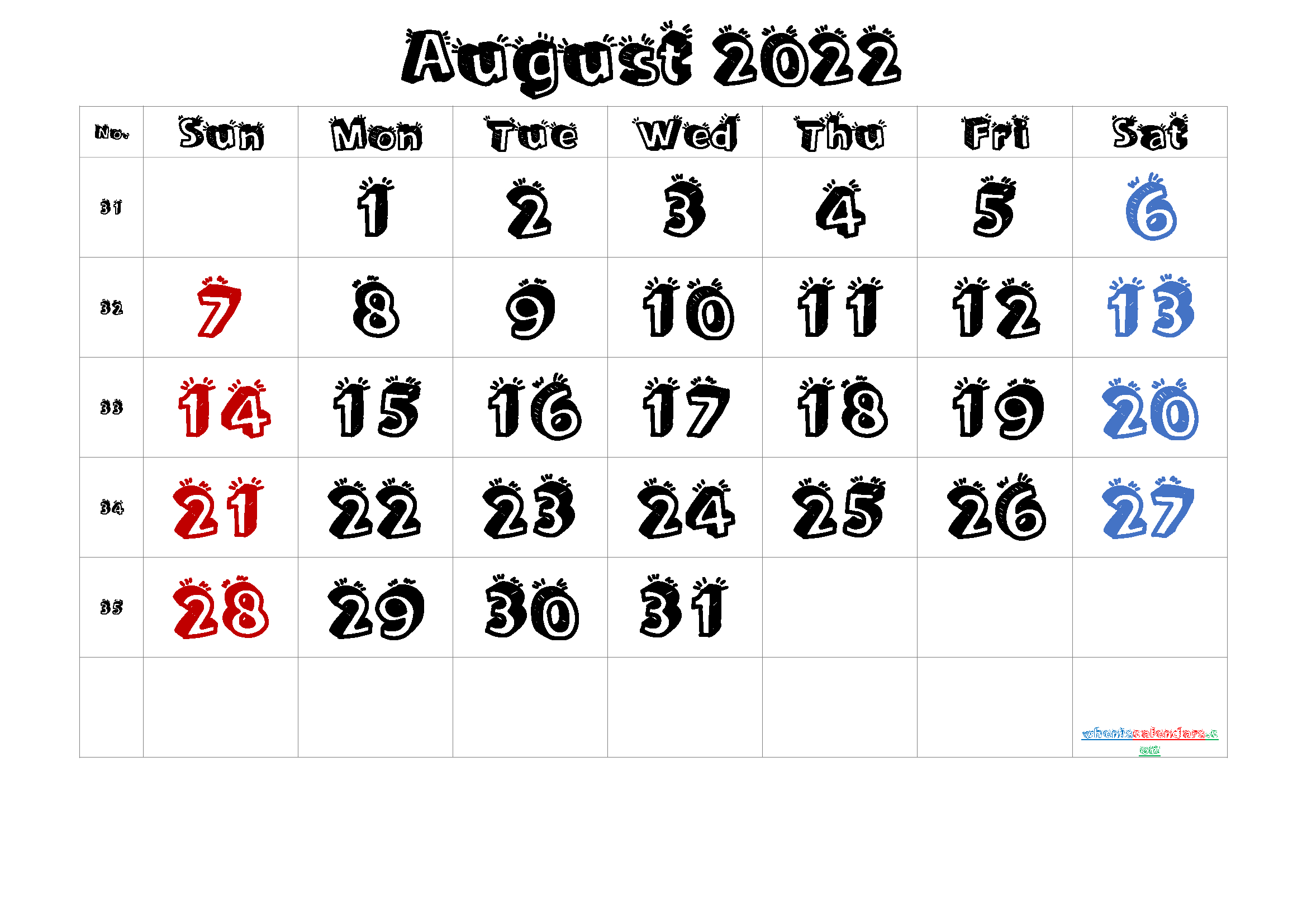 Pick August 2022 Calendar Kalnirnay