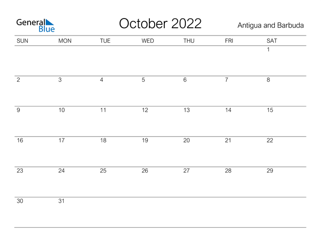 Pick Bengali Calendar 2022 October