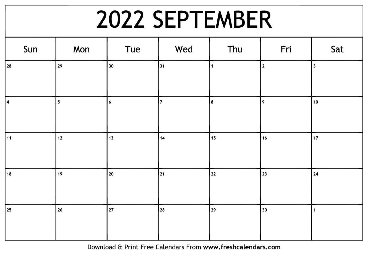 Pick Calendar 2022 August September