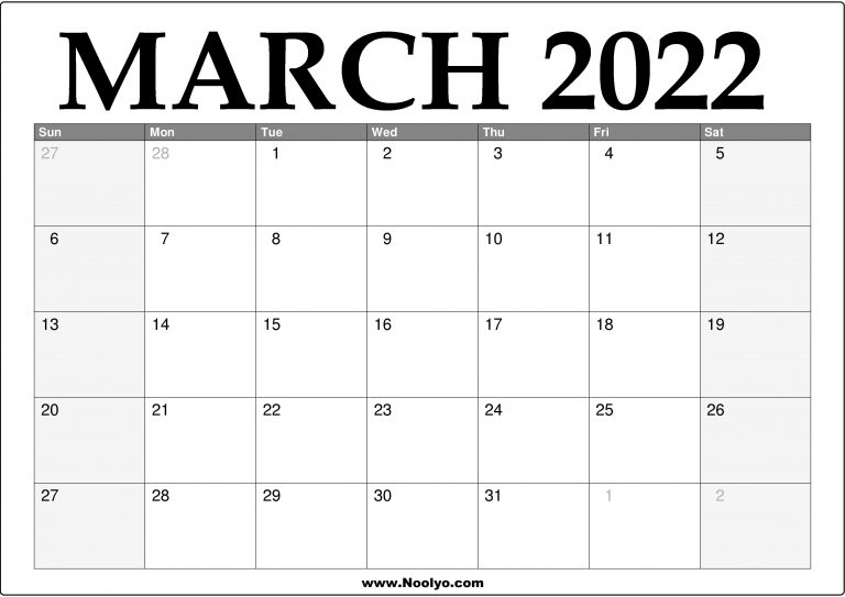 Pick Calendar 2022 Feb March