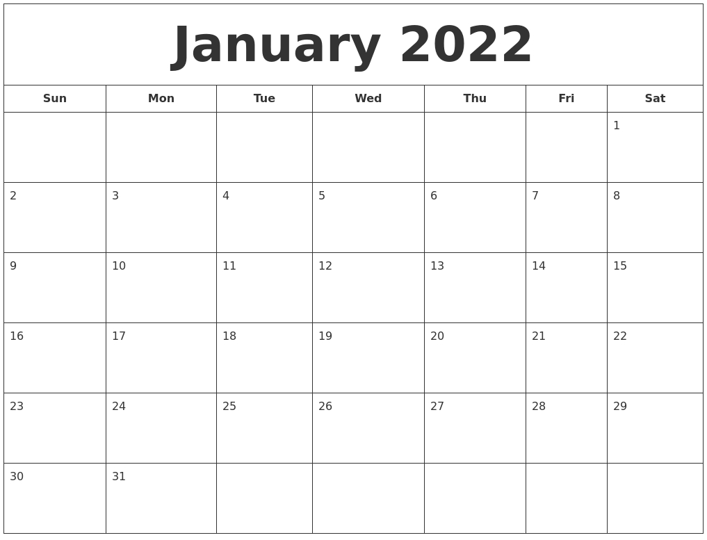 Pick Calendar Dec 2021 January 2022