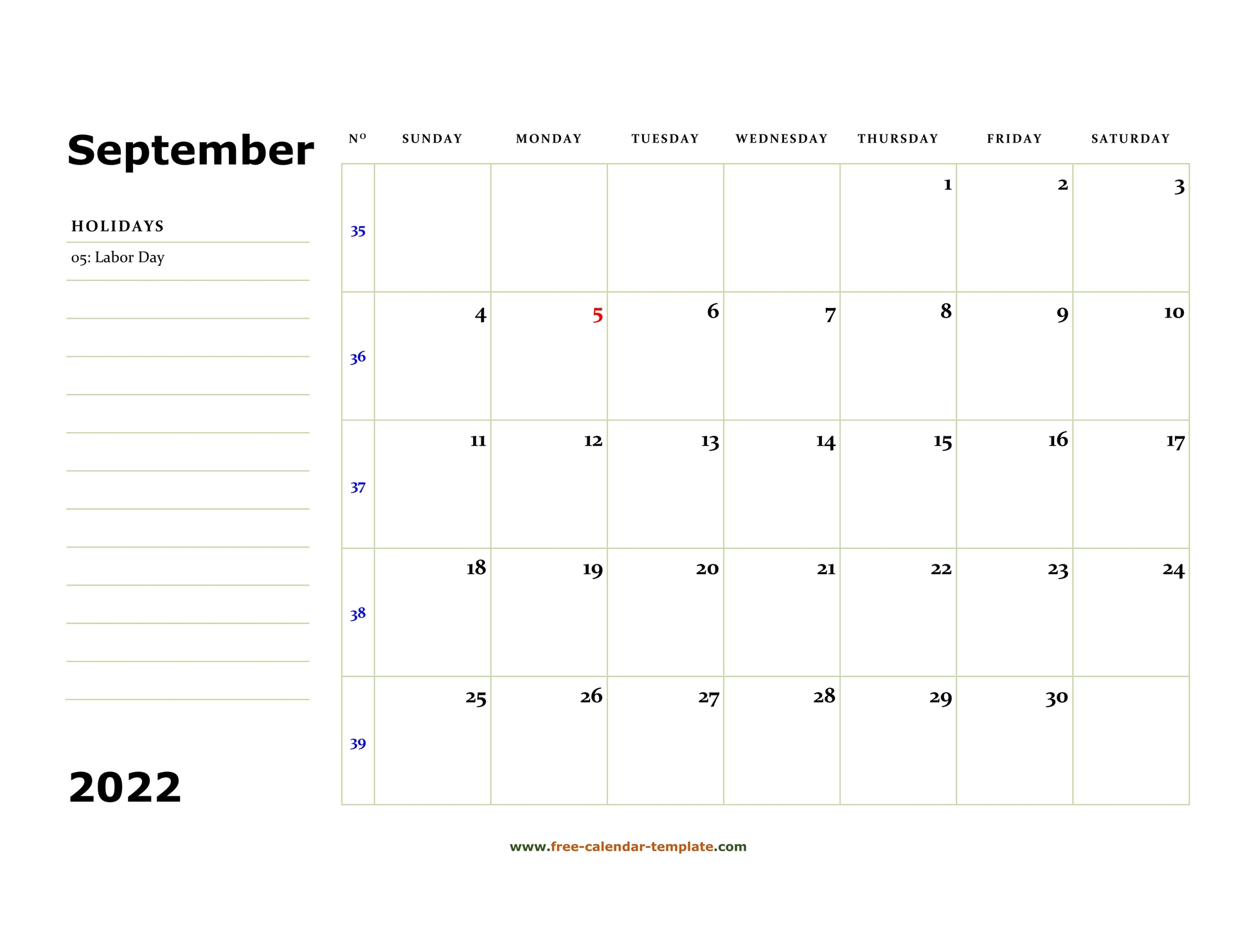 Pick Calendar For Sept 2022