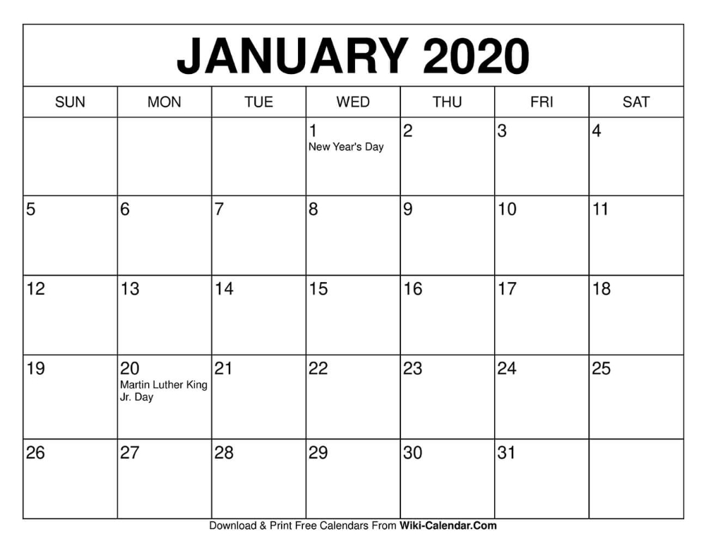 Pick Calendar January 2022 Printable Wiki