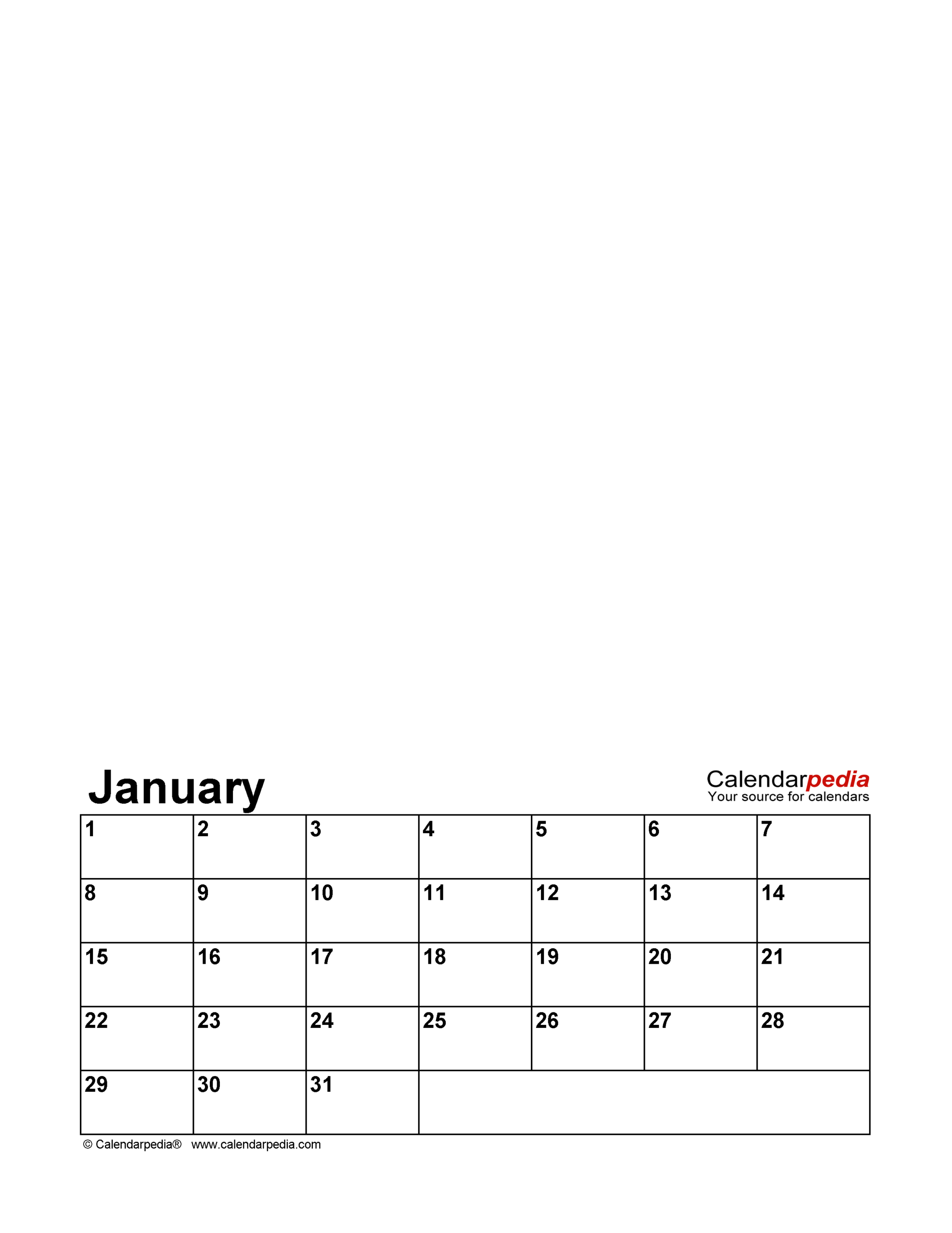 Pick Calendar With Space