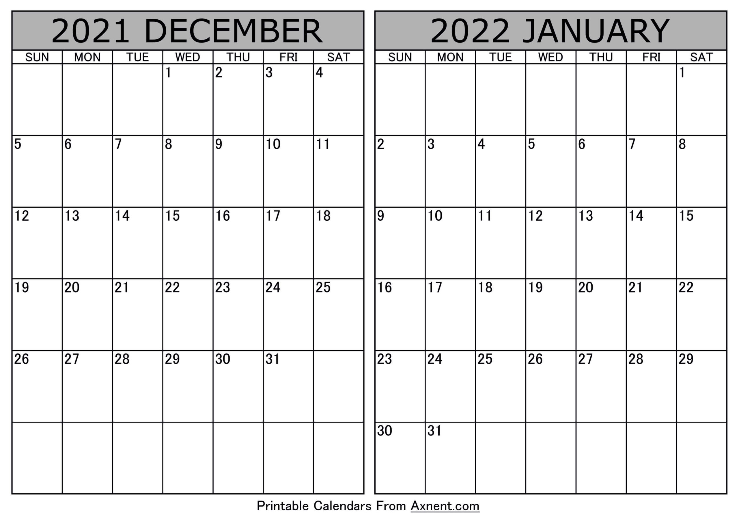 Pick Daily Calendar 2022 January