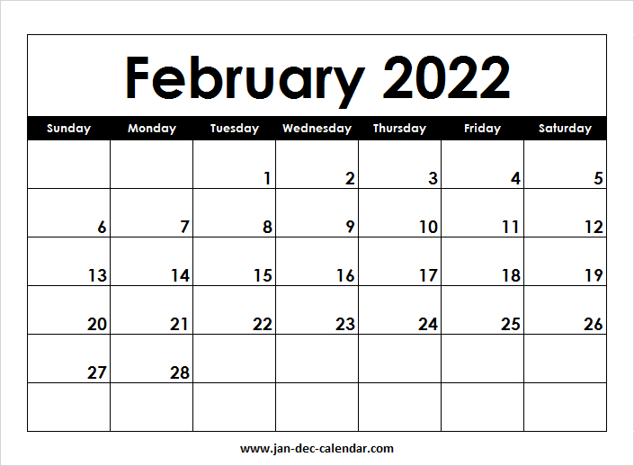 Pick February 2022 Calendar In Kannada