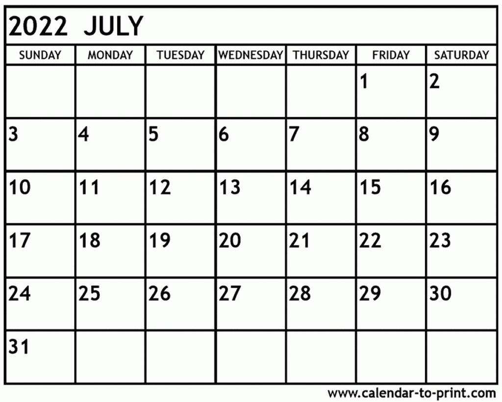 Pick How Many Months Until July 1 2022 Best Calendar Example