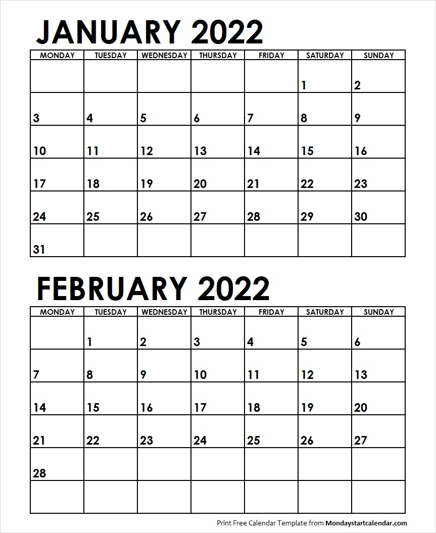 Pick January 2022 Calendar Special Days