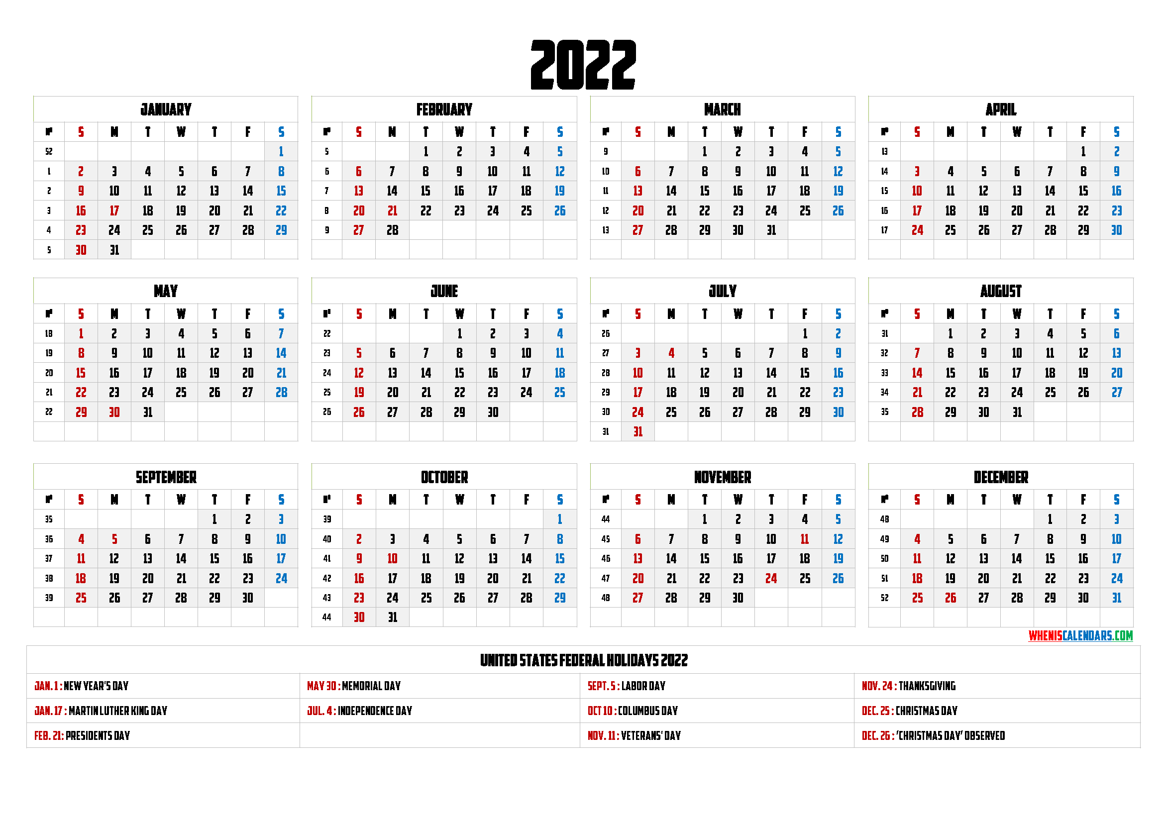 Pick June 2022 Calendar Malaysia