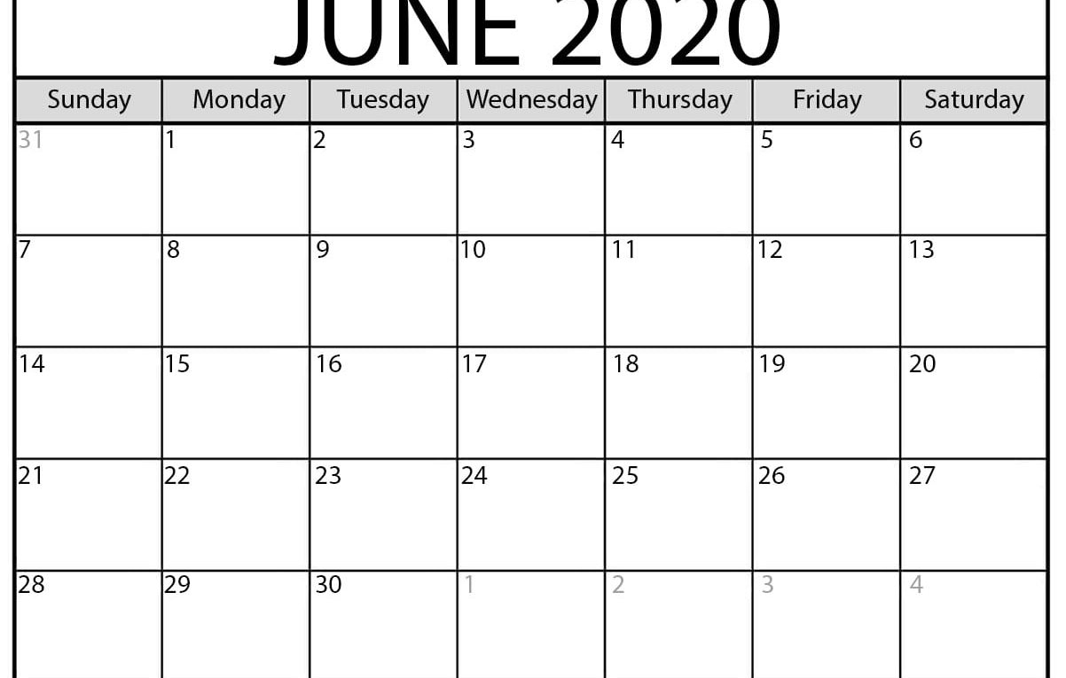 Pick June 2022 Printable Calendar Wiki