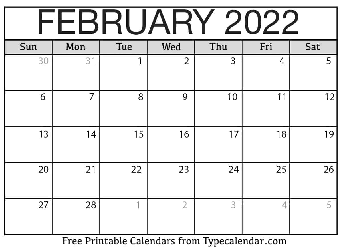 Pick Las Vegas Calendar February 2022