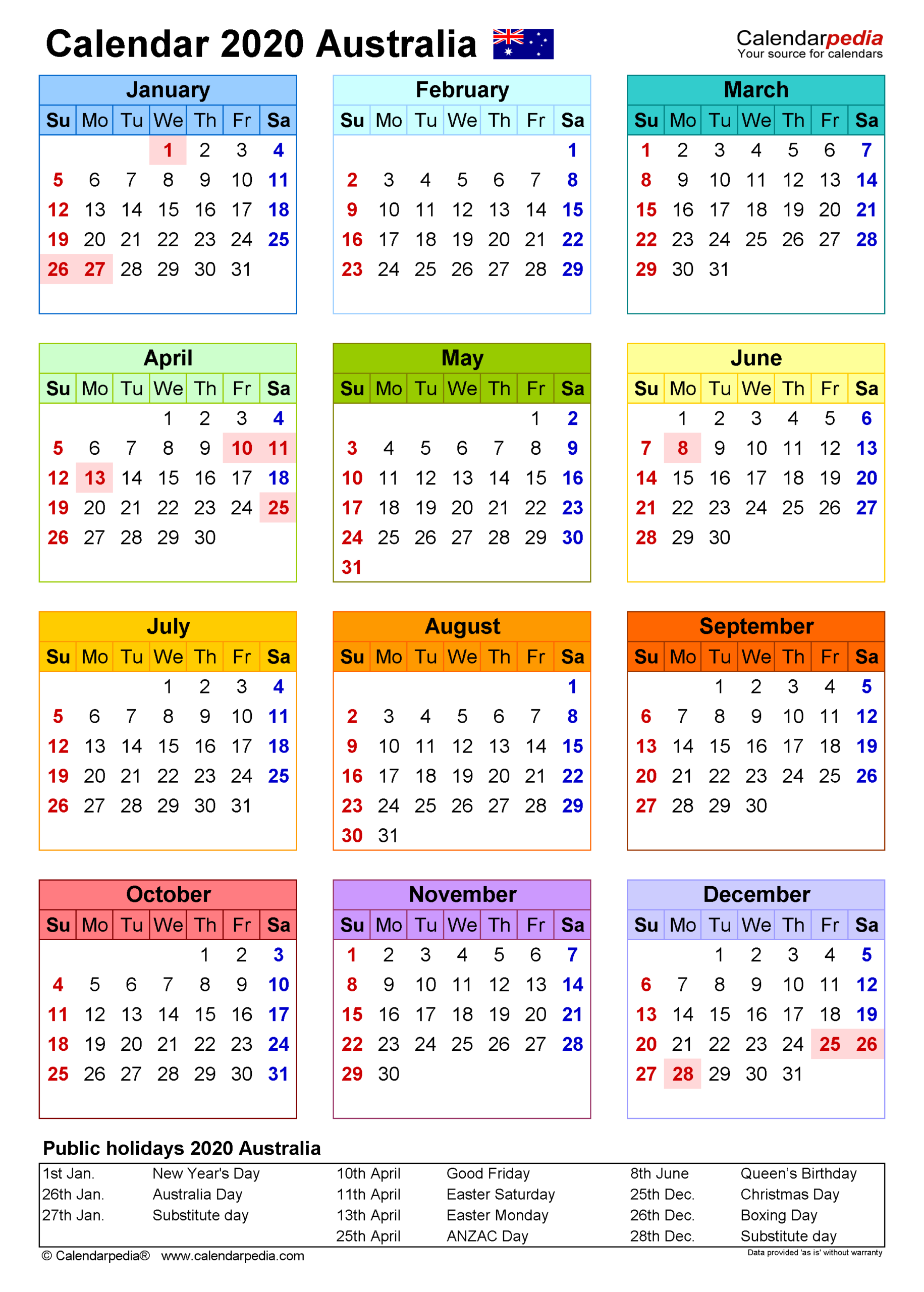 Pick March 2022 Calendar Australia