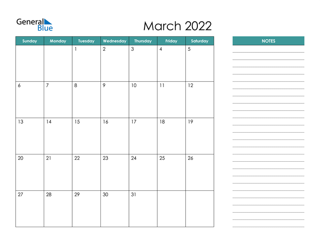 Pick March Break 2022 Calendar