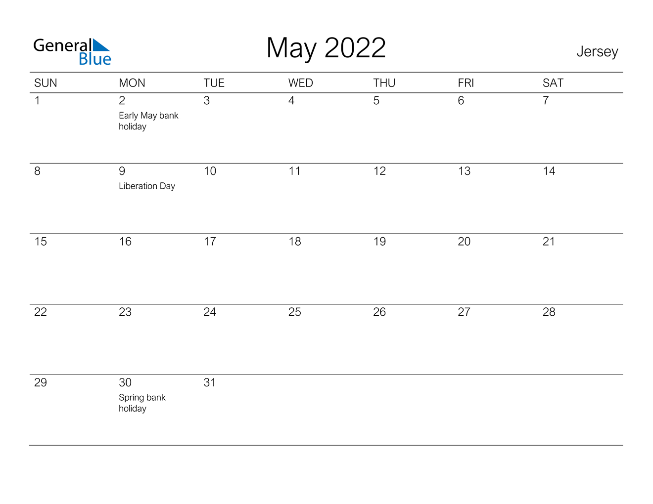 Pick May 2022 Calendar Page