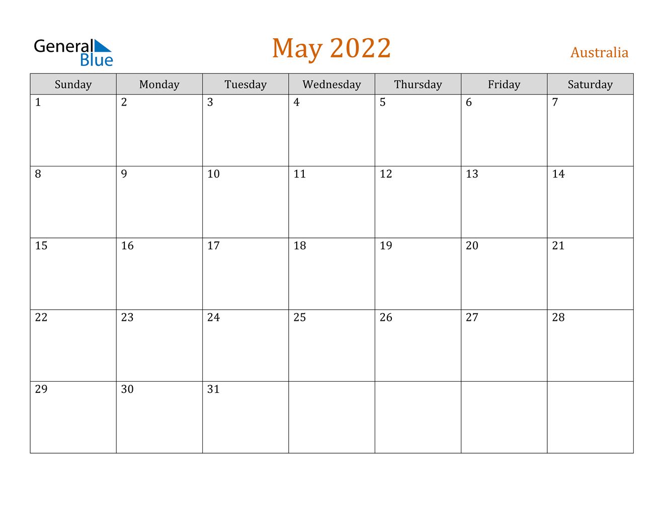 Pick May 2022 Calendar With Holidays Printable