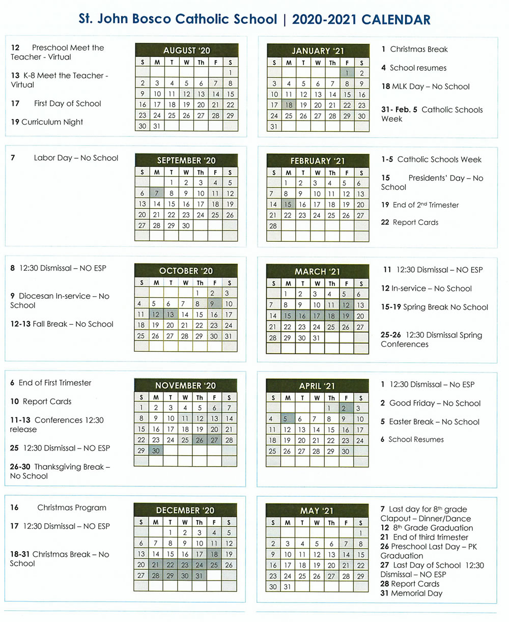 Pick May 2022 Catholic Calendar