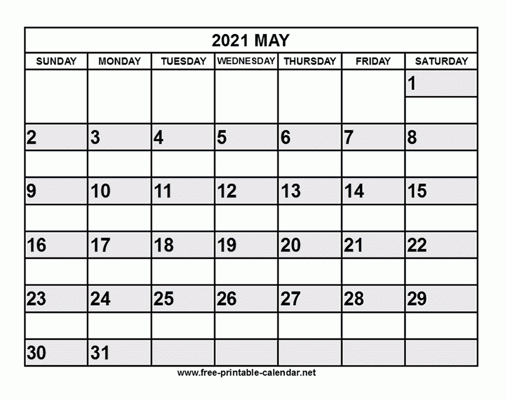 Pick May 2022 Printable Calendar Wiki