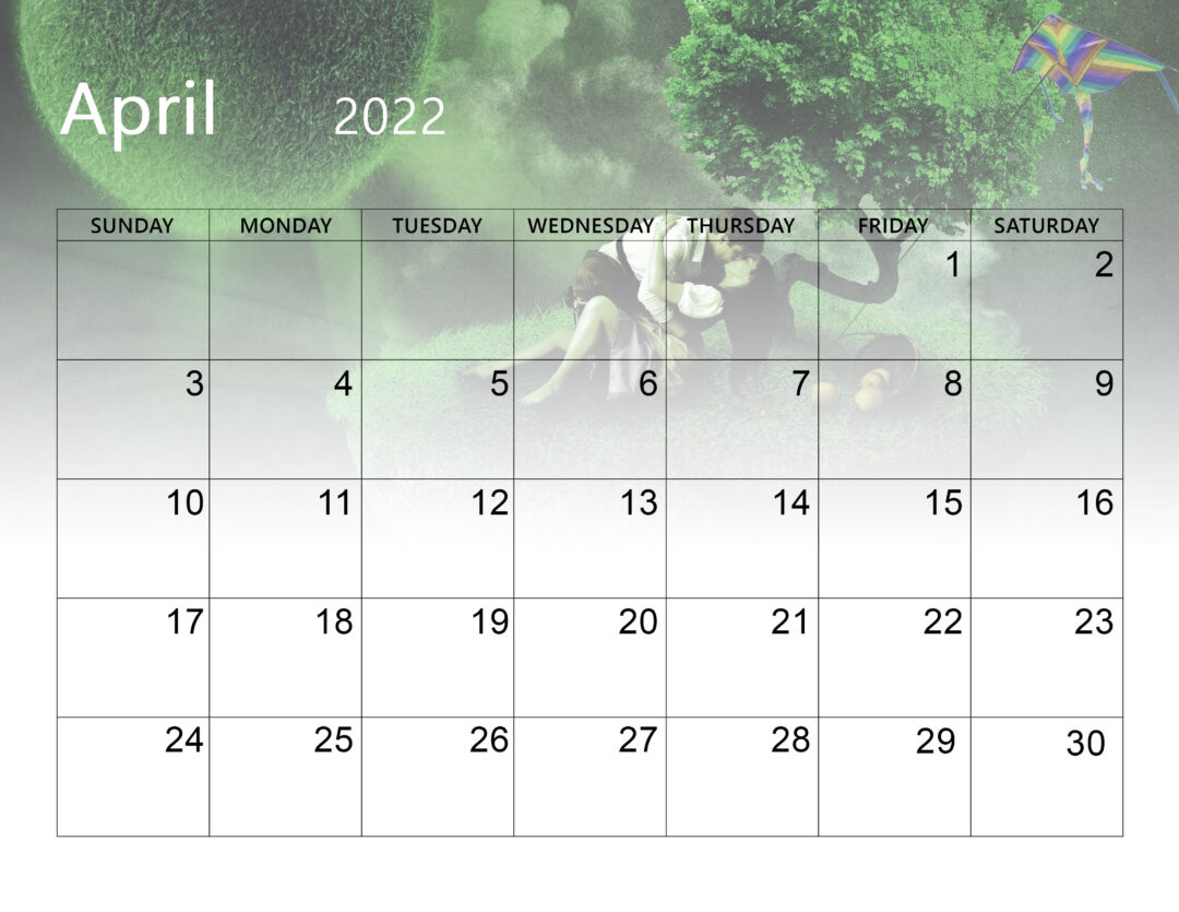 Pick National Day Calendar April 2022