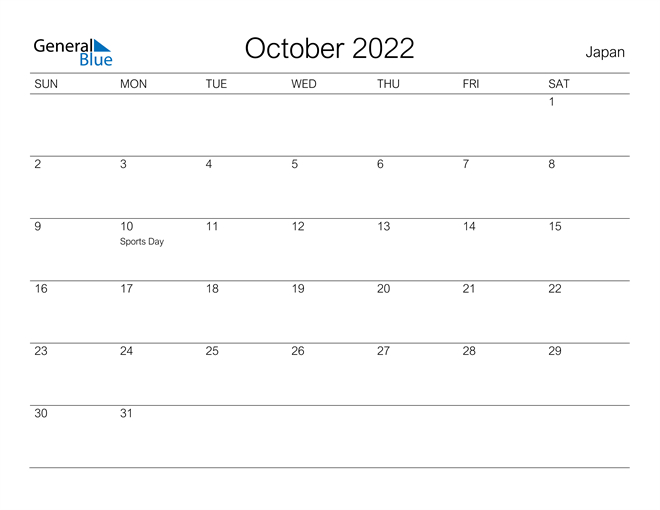 Pick October 1 2022 Calendar