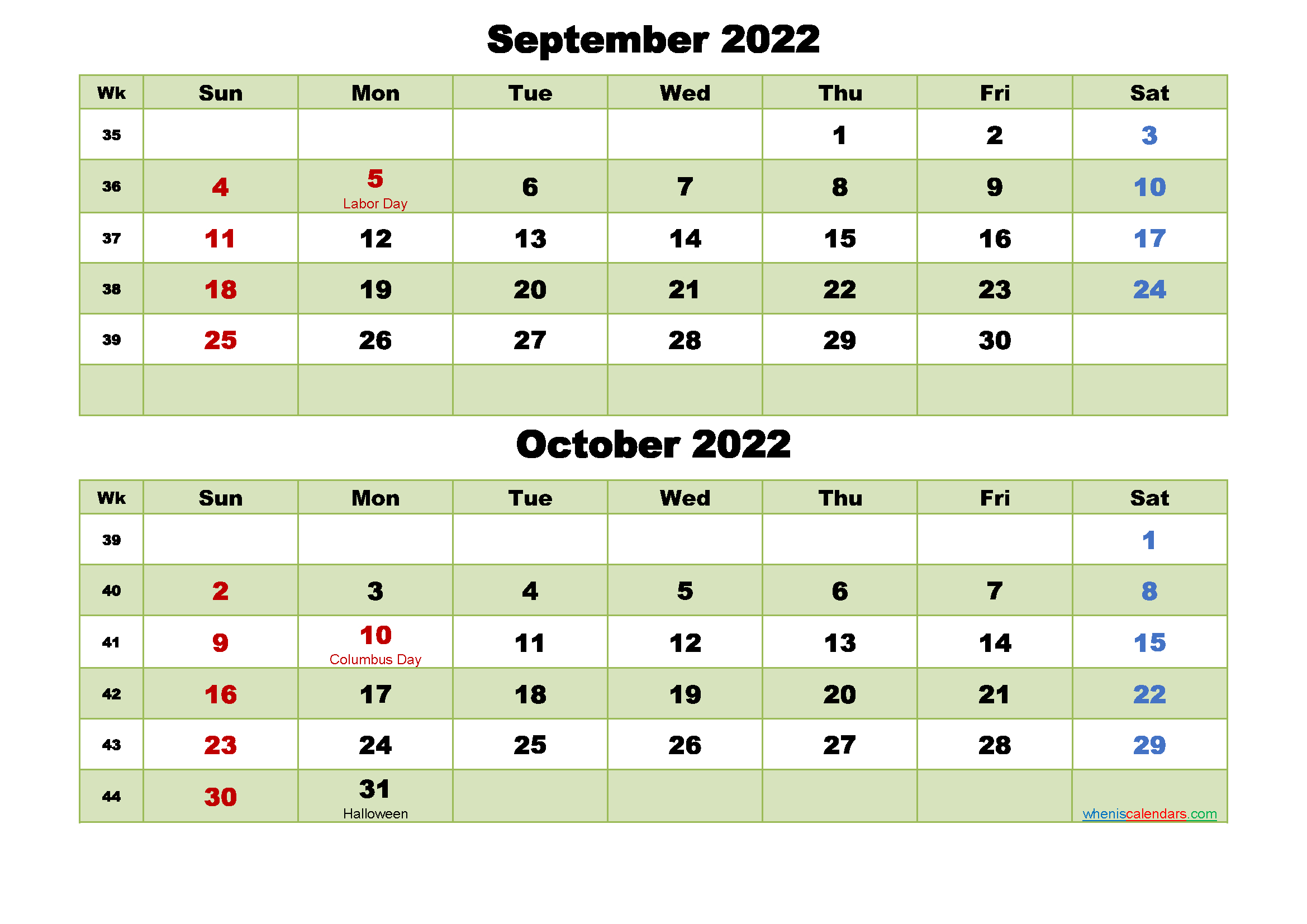 Pick October 14 2022 Calendar
