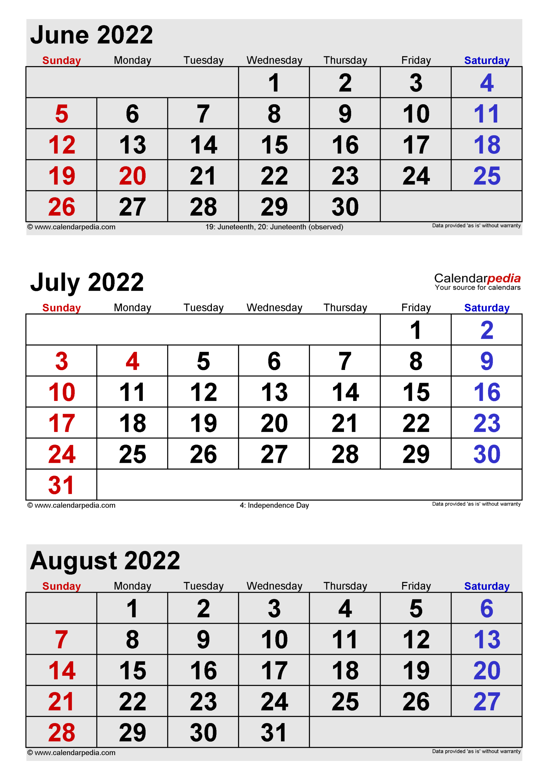 Pick Printable Calendar July 2022