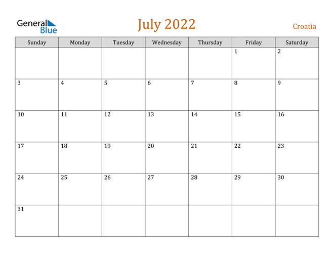 Pick Urdu Calendar 2022 July
