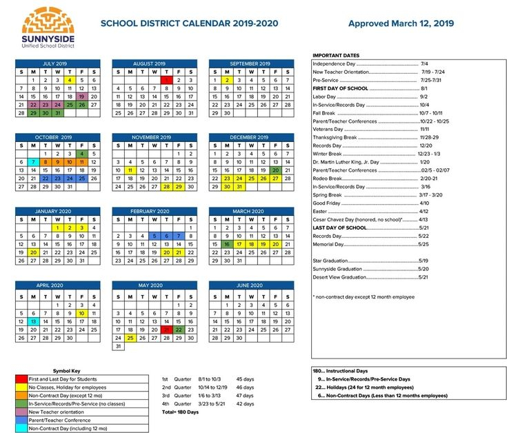 Take Annual Calendar Of Special Days