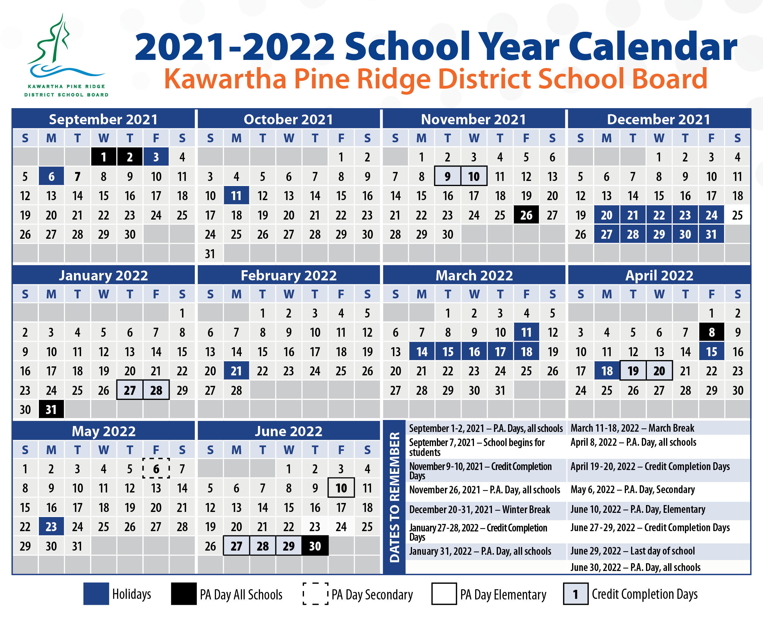 Take April 2022 Calendar With School Holidays