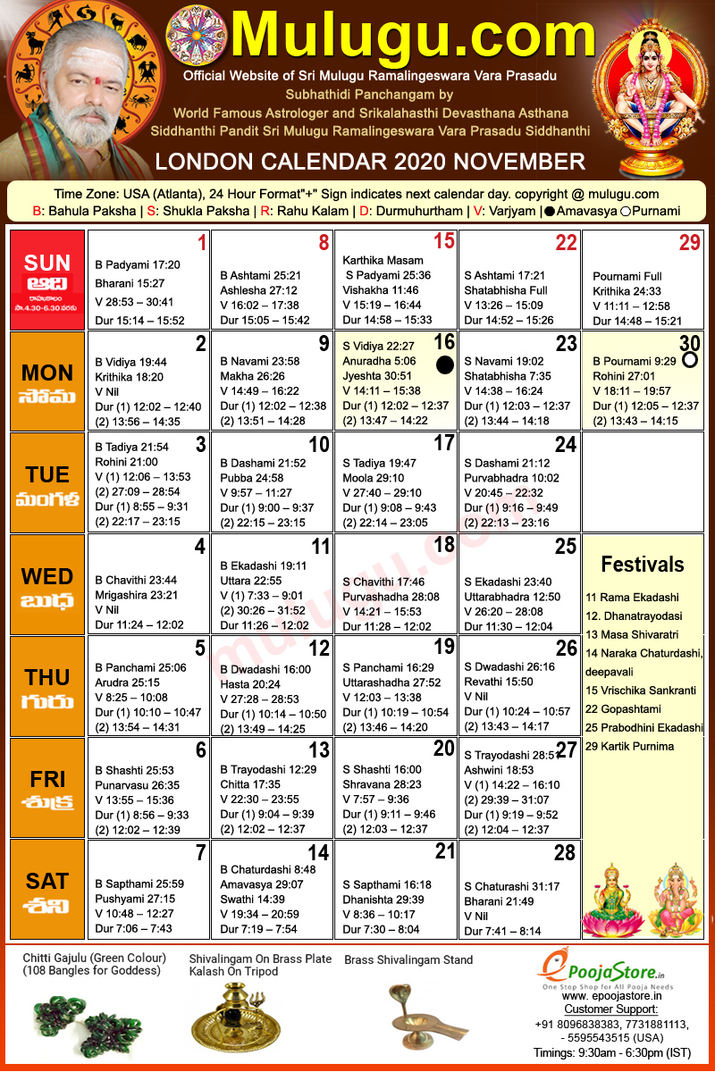Take Atlanta Telugu Calendar 2022 January
