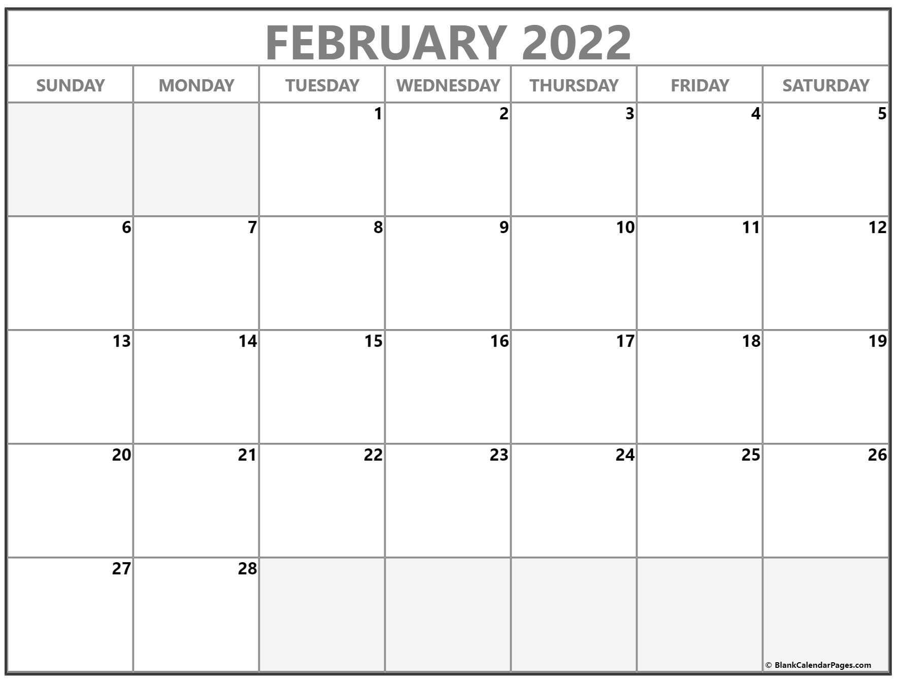 Take Calendar 2022 February In Hindi