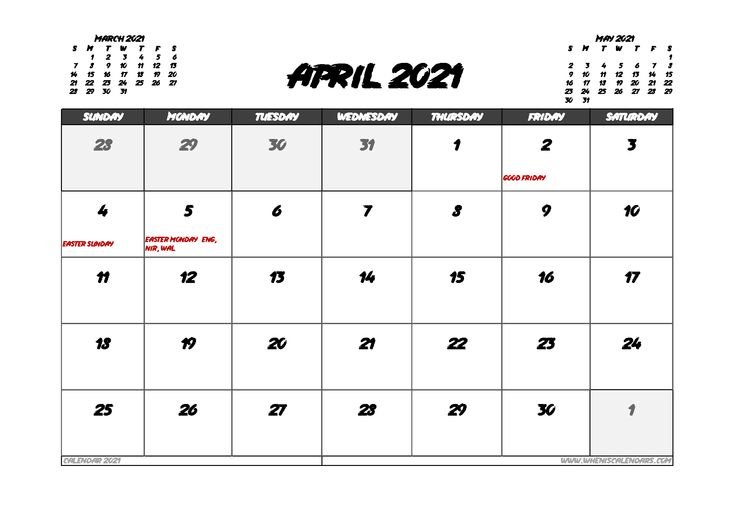 Take Calendar April 2022 Uk