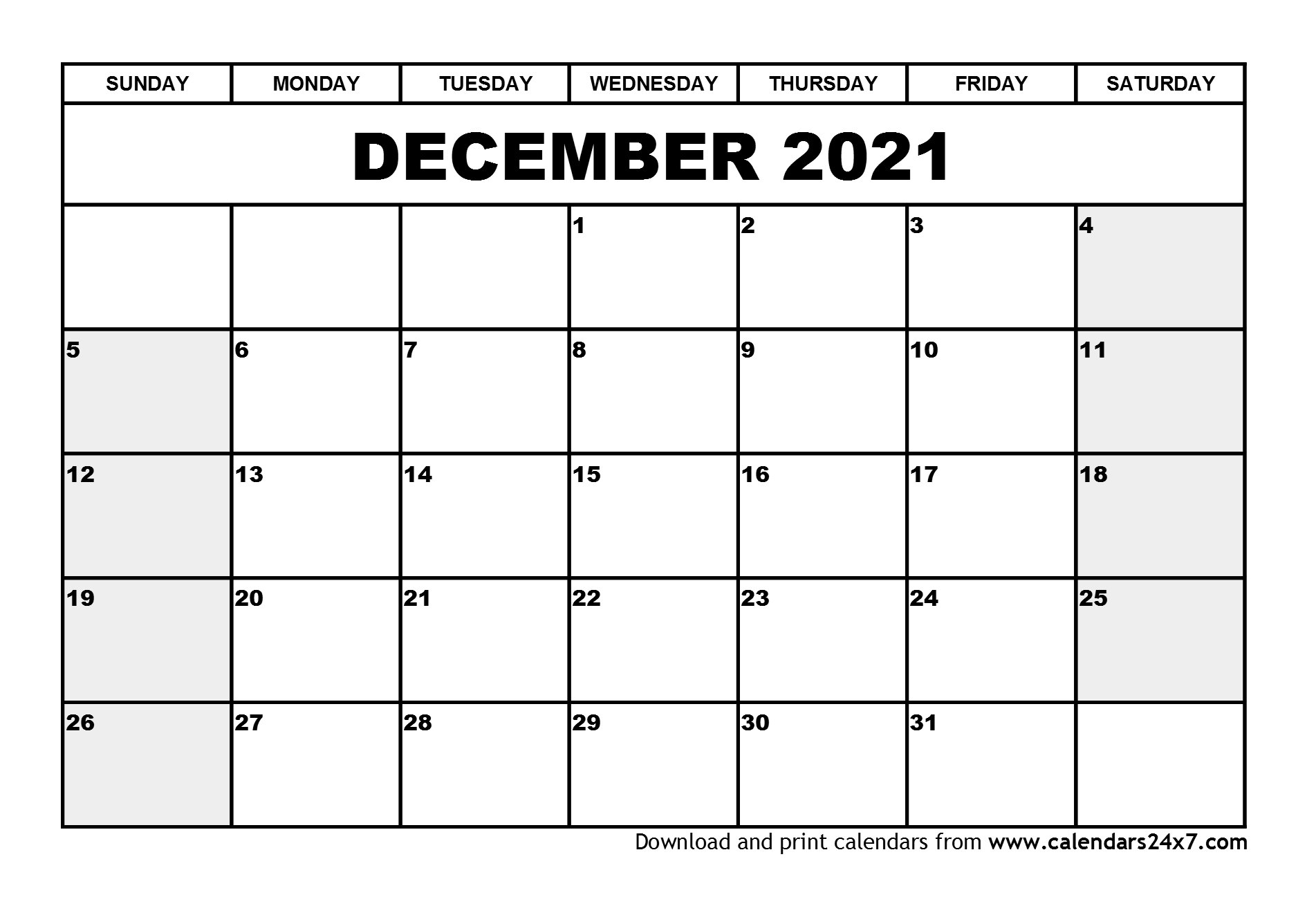 Take Calendar Dec 2021 January 2022