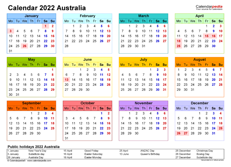 Take Calendar February 2022 Australia