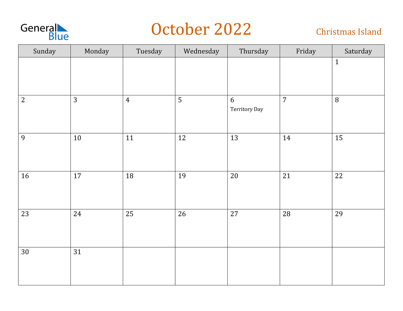 Take Calendar October November 2022