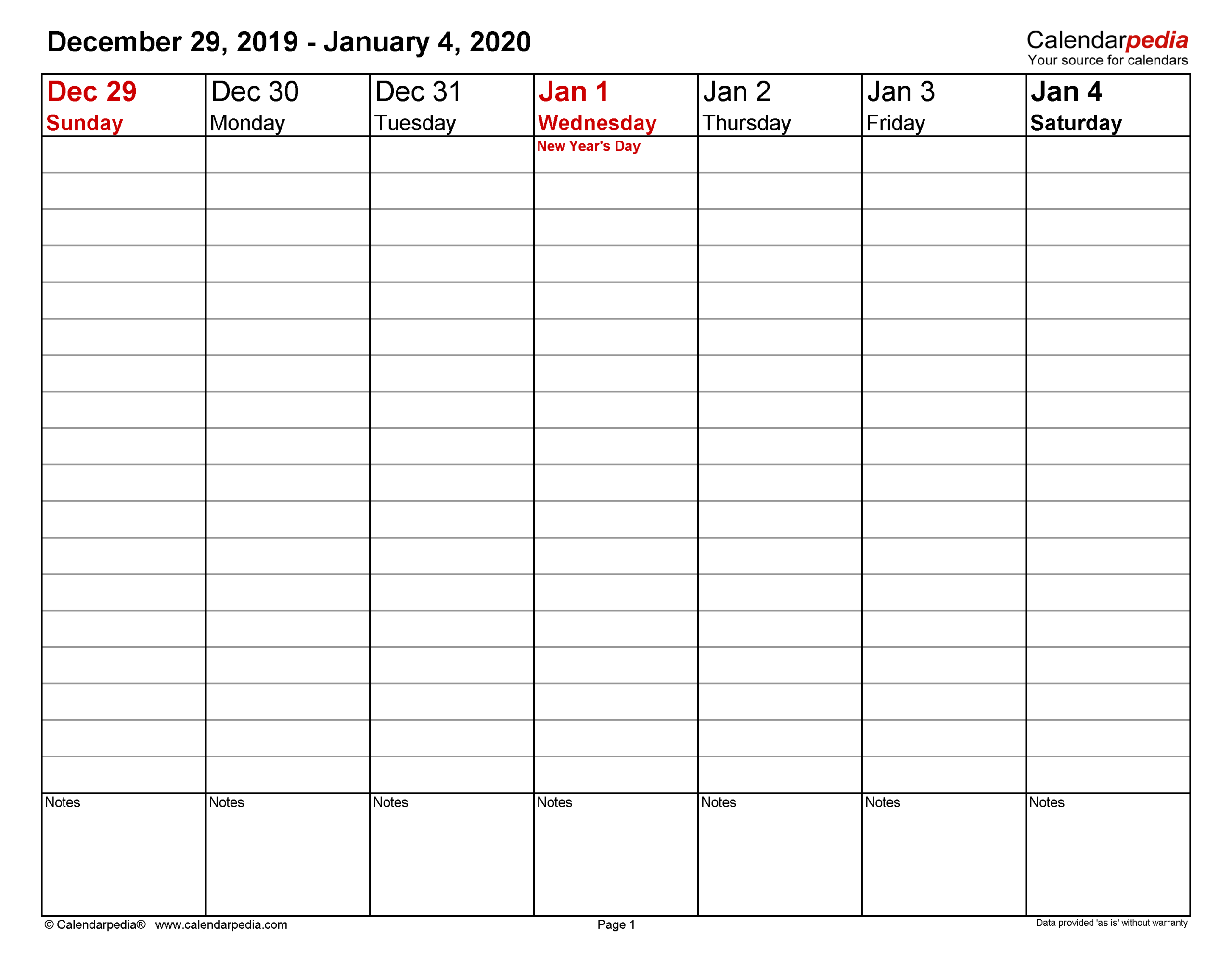 Take Calendar Week 202O Excel