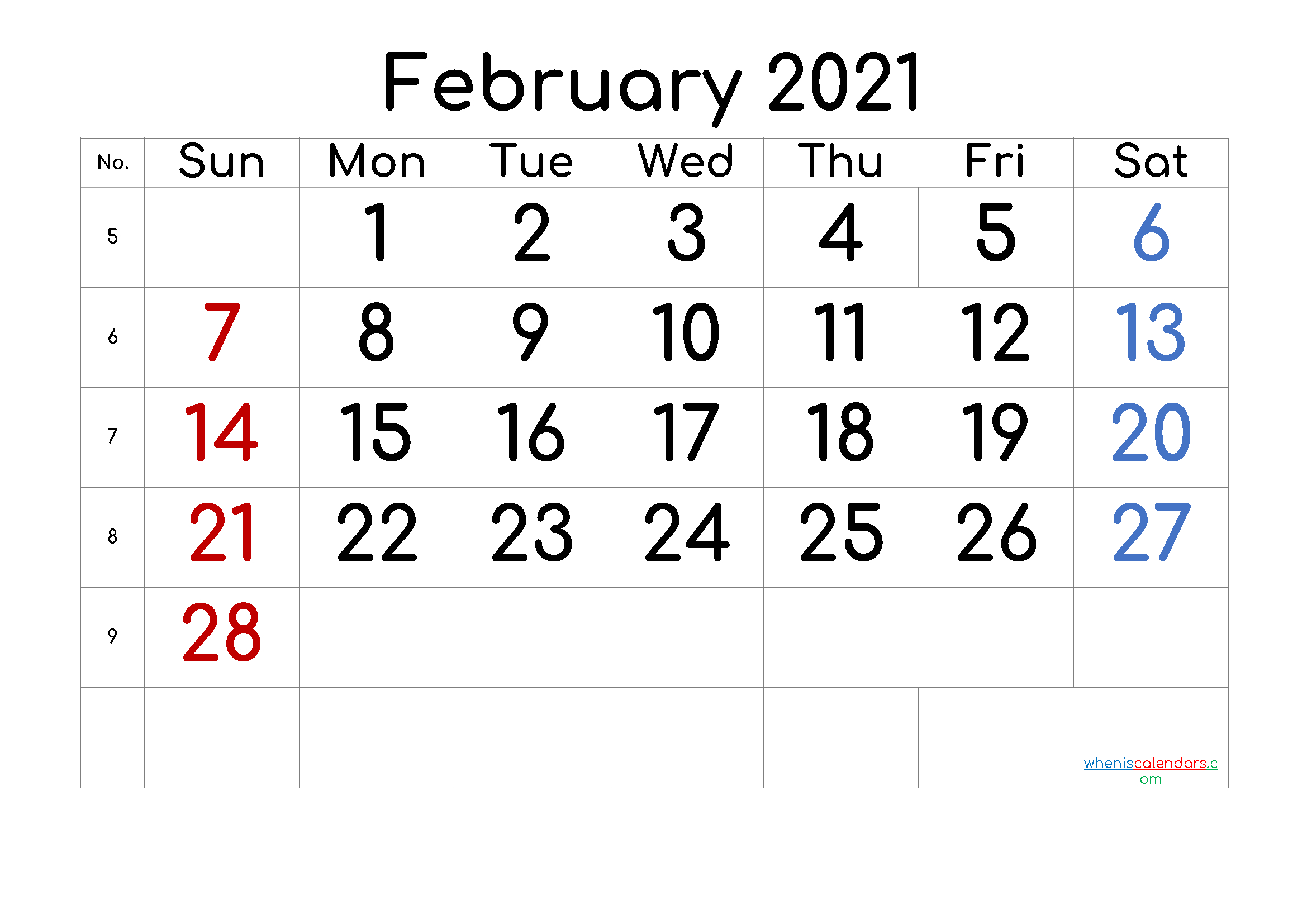 Take February 3 2022 Calendar