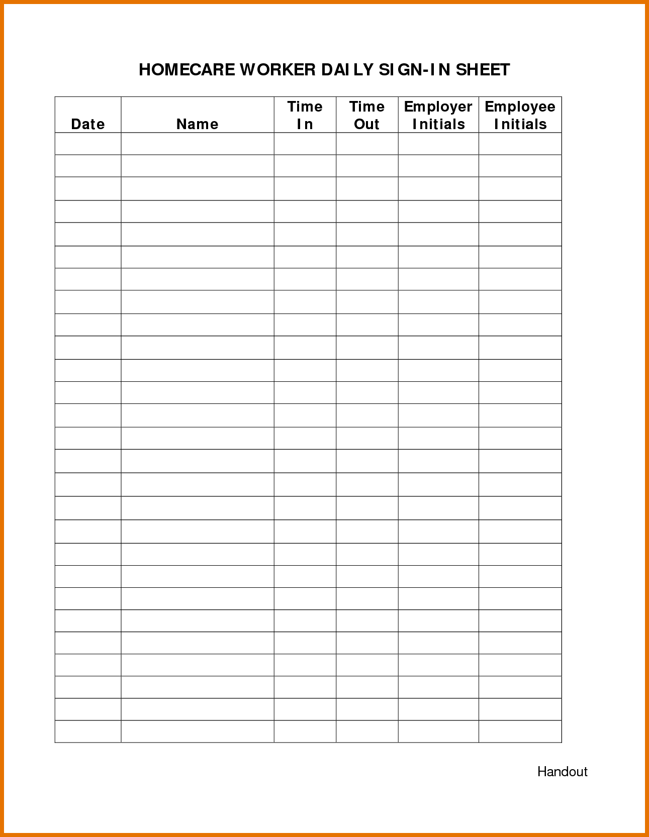 Take Free Printable Employee Attendance Calendars