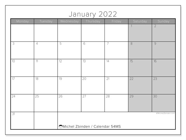 Take January 13 2022 Calendar