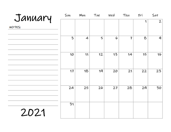 Take January 2022 Broadcast Calendar