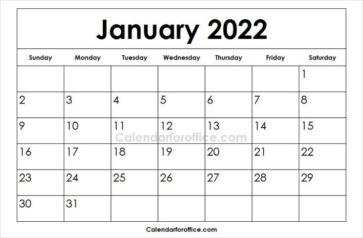Take January 23 2022 Calendar