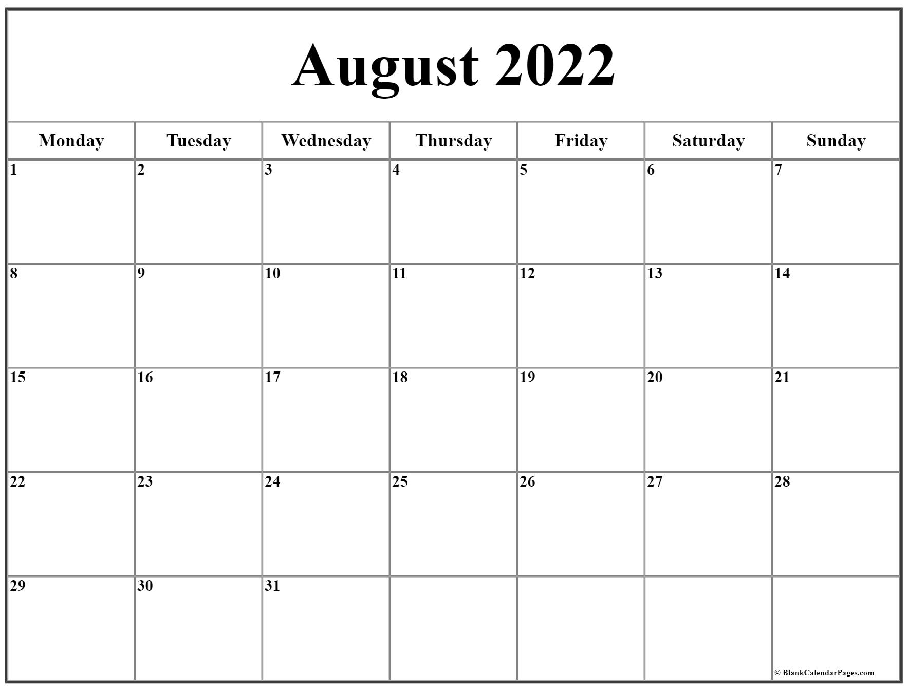 Take June 2022 Calendar Monday Start