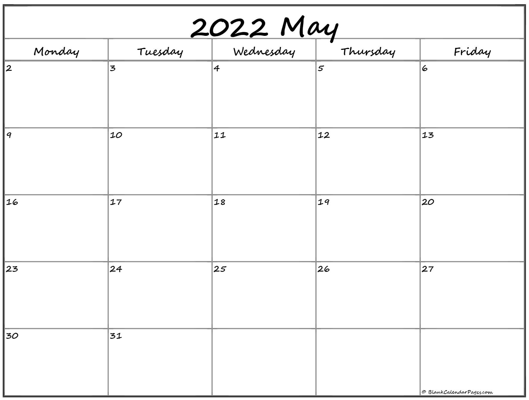 Take June 2022 Calendar Monday Start